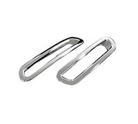 Jodriva Marco de luz antiniebla trasera for coche, cubierta, tira decorativa brillante, for Chevrolet, for TRAX 2014-2019 Ajuste de la cubierta de la luz antiniebla del coc