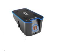 Jodriva Panel de Carga inalámbrico QI for Coche, Personalizado, 15 W, for, XC90, XC60, S90, S60, V90, V60, Puerto de Carga QC3.0 Apto for Todos los teléfonos Qi Cargador inalámbrico para Coche