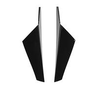 Jodriva Par de cubiertas de alerón lateral de ventana trasera, tira decorativa, embellecedor de cubierta de ala trasera exterior de coche, piezas de repuesto de labio, for Golf 8 2020 Alerón de ventan