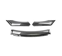 Jodriva Parachoques Delantero Spoiler Lado Divisor Difusor Kit De Cuerpo Protector Deflector, for Nissan, Sentra 2016 2017 2018 2019 Accesorios De Coche Alerones Delanteros(Black Carbon Look)