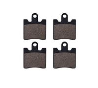 Jodriva Pastilla de freno delantera y trasera for motocicleta AN250 Burgman Skywave K1 K2 WXY AN400 K3 K4 K5 K6 AN 250 400 Pastillas de freno para motocicleta(2 Pairs Fronts)