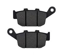 Jodriva Pastillas de freno delanteras y traseras for motocicletas, for FMX650 XL600 VR VT Transalp CTX700 Naked NC700X NC750 FA140 FA196 Pastillas de freno para motocicleta(Rear)