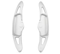 Jodriva Pegatinas extensibles for palanca de cambios volante coche, accesorios for Kia, K5 DL3 3.ª generación GT 1.6 Turbo 2.0 2020 2021 2022 Actualización de la extensión de la palanca de cam(Silver)