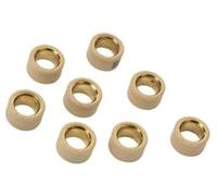 Jodriva Pesas for Rodillos de variador de Carreras, 8 Unidades, 9 g, 13 g y 14 g, 20 x 12 mm, for Motores de Scooter MBK Skyliner 250 y Kilibre 300 Peso de polea para patineta(Black 20x12mm 14g)
