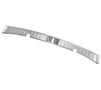 Jodriva Protector de guardabarros for puerta trasera de coche, cubierta de alféizar, pegatina de marco, estilo, for Subaru, XV, Crosstrek 2013-2017 Protector de parachoques trasero(BLACK Inside Silver