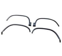 Jodriva Protectores de arco de rueda de tira de ajuste superior de neumático de arco de rueda de coche, for VW, 2009 2010 2011 2012 2013 2014 2015 2016 Moldura de paso de rueda