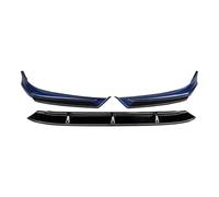 Jodriva Refit Labio Delantero Alerón Delantero Parachoques Delantero Anticolisión Tira Antirrayas Brillo Blac, for Mazda, 6 2020 2021 ATEZA Spoilers Delanteros(Black Painted Blue)