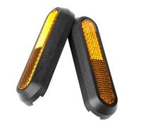 Jodriva Reflector de Cubierta for Patinete eléctrico Ninebot F40D F40E KickScooter, Rueda Trasera Izquierda y Derecha, Carcasa Reflectante Cubiertas Laterales para Patinete eléctrico