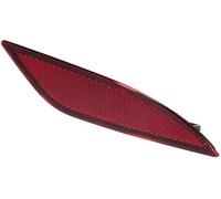 Jodriva Reflector de parachoques for Chevy Malibu 2016-2022, parte trasera derecha del lado pasajero, ABS duradero, 1 pieza, color rojo Reemplazo del reflector del parachoques trasero de