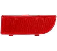 Jodriva Reflector de parachoques trasero derecho n.° 6398260540 for Vito Viano W639 2003-2014, marcador lateral, ABS duradero, 1 unidad, color rojo Reemplazo del reflector del parachoques trasero de