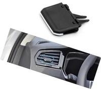 Jodriva Rejilla de ventilación delantera for salpicadero de coche, pestaña de salida de aire, ajuste de paleta, for VW, 2017-2022 Clip para rejilla de ventilación(BLACK LHD-Left 1PC)