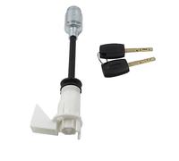 Jodriva Reparación de pestillo de bloqueo de liberación de capó, tipo largo, 1 Juego con llave, for Ford, Focus, MK2 2004-2012 1343577 4M5AA16B970BA Cerradura para capó de coche