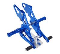 Jodriva Reposapiés Trasero Ajustable for Motocicleta FZ-07 MT-07, Accesorios for, MT07 FZ07 MT FZ 07 2013-2020 19 Reposapiés para Motocicleta(Blue)