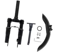 Jodriva Resorte de Choque de Horquilla Delantera Delantero, para Conjunto de Amortiguador K, para Ninebot, para Scooter eléctrico para MAX G30/G30LP Aleación Aluminio Plástico Negro 2050G