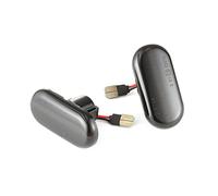Jodriva Señal de Giro de Marcador Lateral dinámico, for Renault, Clio 1 2 Kangoo Laguna Twingo Megane, for Nissan, for Opel, for, for Smart, Luz Intermitente del Coche