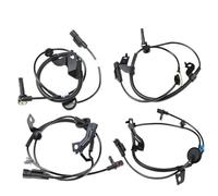 Jodriva Sensor ABS de Velocidad de Rueda, for Lancer for Outlander 2007-2012 4670A576 4670A575 4670A580 4670A579 Sensor de RPM del Motor(Black 4PCS)