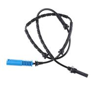 Jodriva Sensor de Velocidad de Rueda ABS Delantero Trasero Izquierdo Derecho, for X3 E83 34523405906 34523405907 Sensor de RPM del Motor(Black Front Left)