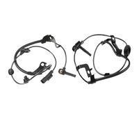 Jodriva Sensor de Velocidad de Rueda ABS Trasero Izquierdo y Derecho, for Lancer 09-10 Outlander 07-11 4670A583 4670A584 Sensor de RPM del Motor(Black A Pair)