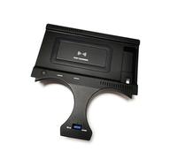 Jodriva Soporte de Carga inalámbrica rápida for Coche, Cargador de teléfono móvil de 15 W for X3 G01 X4 G02 IX3 2018 2019 2020 2021 2022 Cargador inalámbrico para Coche