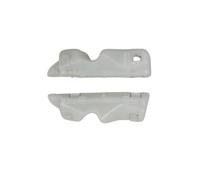 Jodriva Soporte Espaciador de Labios for Parachoques Delantero Izquierdo y Derecho, for Nissan, Dualis, Qashqai, J10 2007 2008 2009 2010, alerones Delanteros(Black 1 Piece Right RH)