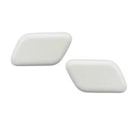 Jodriva Tapa de boquilla limpiaparabrisas de faros, 2 uds., for Ford, Kuga 2013 2014 2015 2016 2017 for Escape 2017 2018 2019, tapa de chorro de rociador de parachoques delantero Tapa de boquilla para
