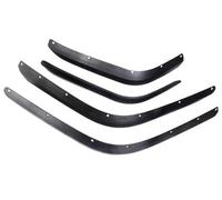 Jodriva Tira de extensión más ancha for guardabarros de coche, guardabarros for rueda, ceja, for Jeep, Wrangler JL 2018-2023 Moldura de paso de rueda(HIGHER FENDER)