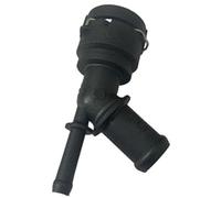 Jodriva Unidad de conector de enlace de manguera d Para Vw, para Golf Mk6, para Bora 1J0122291B Brida de termostato Refrigerante Calentador Manguera Conector tubo Expansión del radiador, para