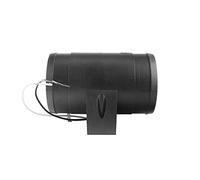 Jodriva Ventilador de aire en línea 12 V for motor sentina barco, ventilación for cabina marina, cocina, piezas marino ABS resistentes a la corrosión Ventilador de flujo de aire para motores de barcos