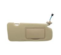 Jodriva Visera solar con iluminación dual y espejo de maquillaje Panel visera frontal for automóvil 83280-TLA-A62 83280-TLY-H11ZB, for CRV 2017-2022 Panel de visera para coche(Beige Right Side)
