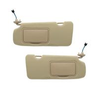 Jodriva Visera solar con iluminación dual y espejo de maquillaje Panel visera frontal for automóvil 83280-TLA-A62 83280-TLY-H11ZB, for CRV 2017-2022 Panel de visera para coche(Grey Left Side)