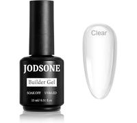 JODSONE 15 ML Builder Gel Nail Set Constructor de Uñas para Uñas Apex y Extensión Fortalecedor Duro Necesidad de curar por la lámpara de uñas