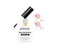 JODSONE 16,5 ml de pegamento sin polvo para puntas de uñas, pegamento universal de bajo endurecimiento térmico, sin burbujas, fácil de aplicar para puntas de uñas y uñas acrílicas transparentes de