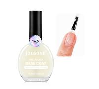 JODSONE Base Coat Nail Polish Quick Dry,Long Lasting Clear Basic Nail Polish Air Dry Fast,High-Glossy Shiny No U V Light Needed for Women Salon DIY Nail Art