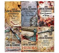 Joe abercrombie first law series 6 books collection set