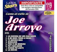 JOE ARROYO - Karaoke Music CDG: Latin Stars Vol. 119 - Joe Arroyo CDG (Sale!)