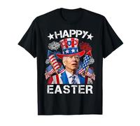 Joe Biden Happy Easter For Funny 4th Of July Shirt Hombres Mujeres Camiseta