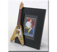 JOE BONAMASSA miniatura Marco de la guitarra Imagen Gibson Flying Vee