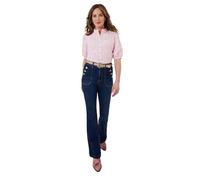 Joe Browns Blusa Bordada de Cuello con Volantes para Mujer, Ajuste Regular, Rosa, Talla 40, Rosa, 44