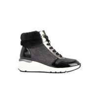 Joe Browns Cosy Faux Fur Trim Trainer Boots, Botas Cortas al Tobillo Mujer, Gris, 38 EU