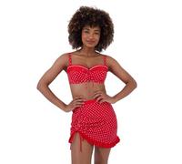 Joe Browns Retro Polka Dot Wired Bikini Top Parte Superior, Rosso, 44 para Mujer