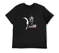 Joe Cocker Profile Hymn for My Soul 2009 Tour Camiseta Hombre Fashion Cotton Black Clothes, Negro , XL