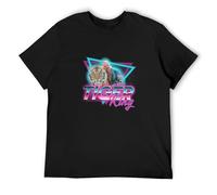 Joe Exotic Tiger King Free Retro 80S Style T-Shirt Man's Fashion Cotton Black Clothes, Negro , XL