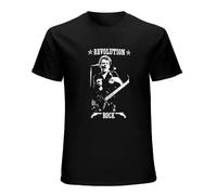 Joe Strummer ON Stage Picture Revolution Rock Punk - Camiseta para hombre (algodón, ropa negra), Negro , XXL