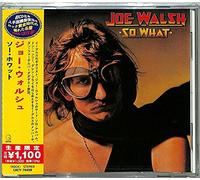 Joe Walsh So What Limited Edition From Japan CD 9Tracks Music So What Japanese