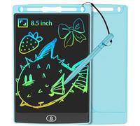 JOEAIS Tableta Escritura LCD de 8,5 Pulgadas, Tablet Dibujo Digital Pizarra Electrónica Portátil, Tableta Gráfica para Escribir a Mano, Garabatear y Dibujar, Niños y Niñas (Azul)