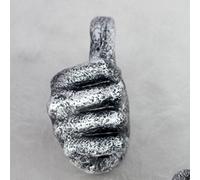 JOEBO Decoración creativa de escultura de mano, soporte de exhibición de joyas, gestos de dedo, estatua, anillo, collar, soporte, regalos para el hogar, 16 x 8 x 12 cm (6 x 3 x 5 pulgadas) (color: E