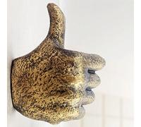 JOEBO Decoración creativa de escultura de mano, soporte de exhibición de joyas, gestos de dedo, estatua, anillo, collar, soporte, regalos, hogar, 16 x 8 x 12 cm (6 x 3 x 5 pulgadas) (color: D, tamaño