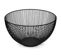 joeji's Kitchen Fruteros de cocina de color negro Fruteros de cocina modernos con almohadillas antideslizantes anti rayas Frutero para que las frutas maduren correctamente y mantenerlas frescas