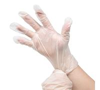 joeji's Kitchen Guantes biodegradables 100%, guantes bio desechables sin látex de fácil ajuste, guantes de limpieza y preparación de alimentos, guantes desechables compostables