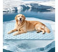 JOEJOY colchón refrescante para perros, esterilla refrigerante auto-enfriable para perros, almohada de verano para perros, manta térmica portátil y lavable para perros para uso en interiores y en el